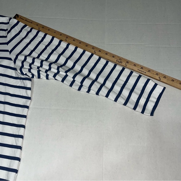 Croft & Barrow Long Sleeve Striped Blue and White Top Size‎ 2X - Picture 8 of 11